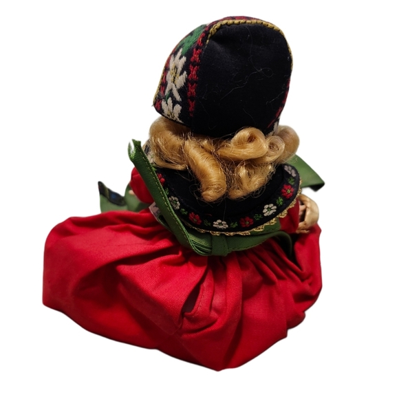 Madame Alexander Doll Swedish Girl Vintage Embroidered detail Jointed knees - Picture 2 of 16
